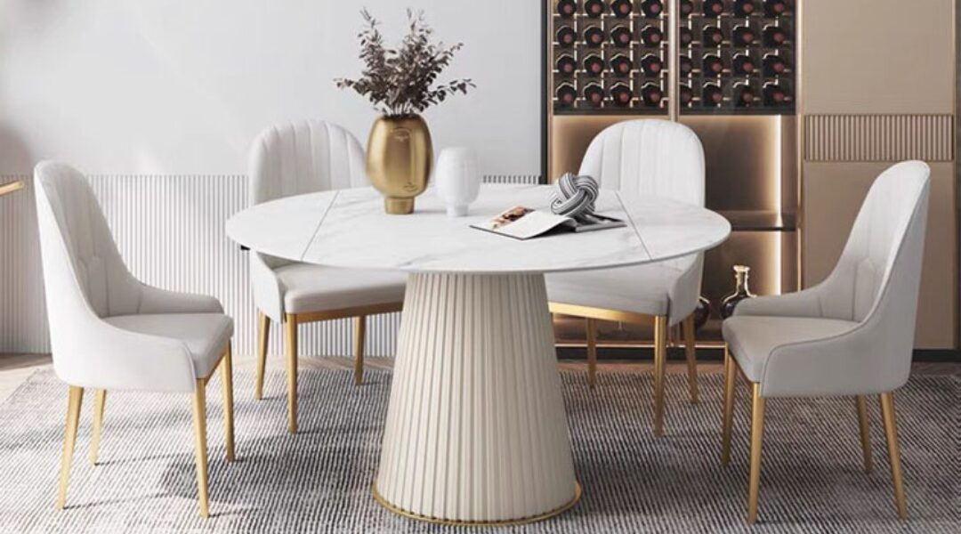 1080x600 stone top dining tables