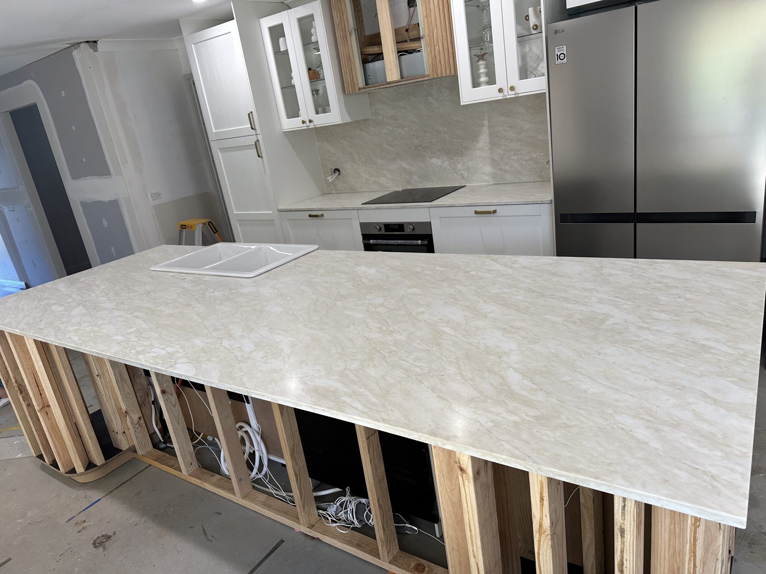 Stone benchtop installation Pakenham Melbourne VIC