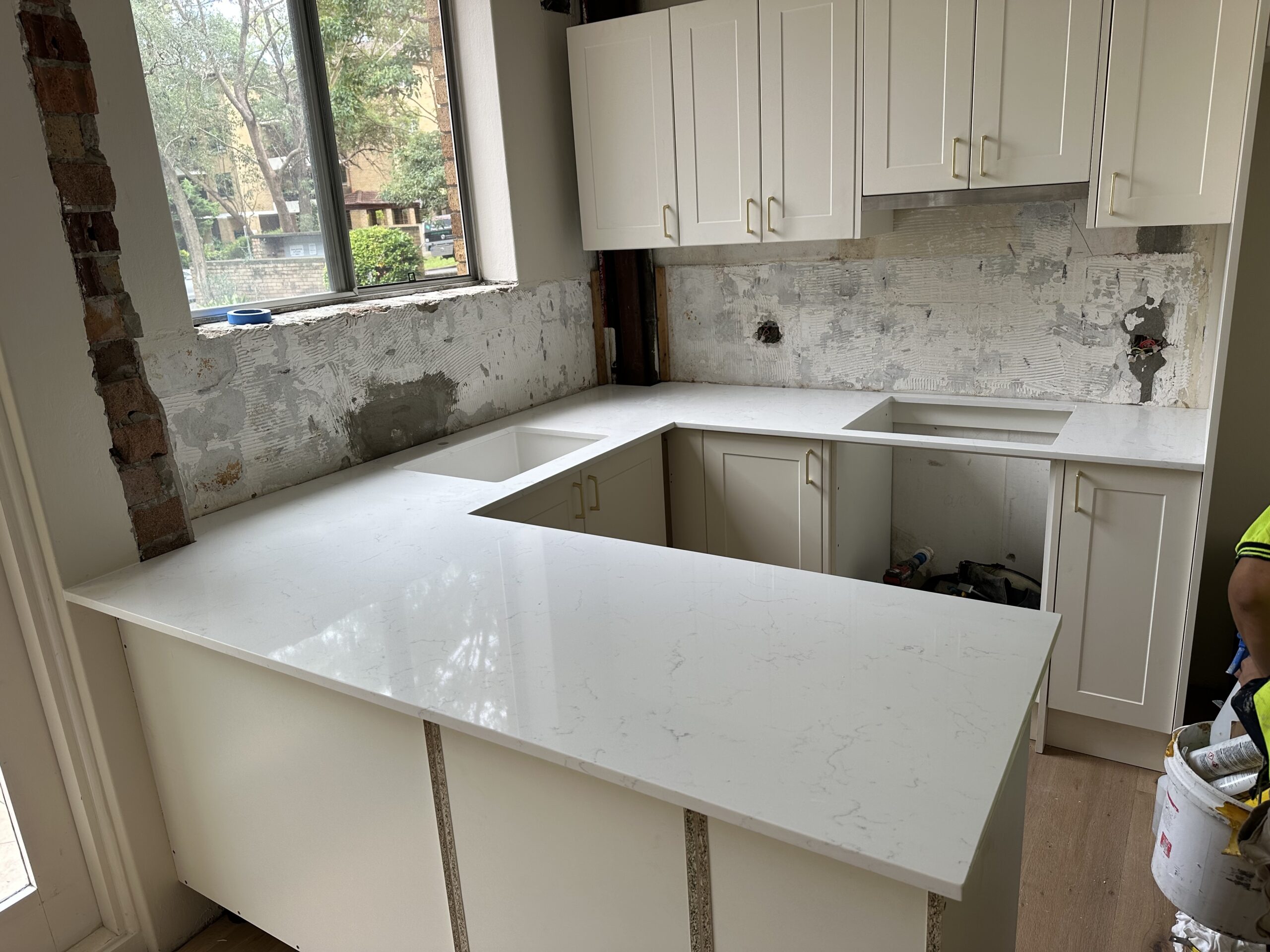 Stone benchtop installation Pakenham Melbourne VIC