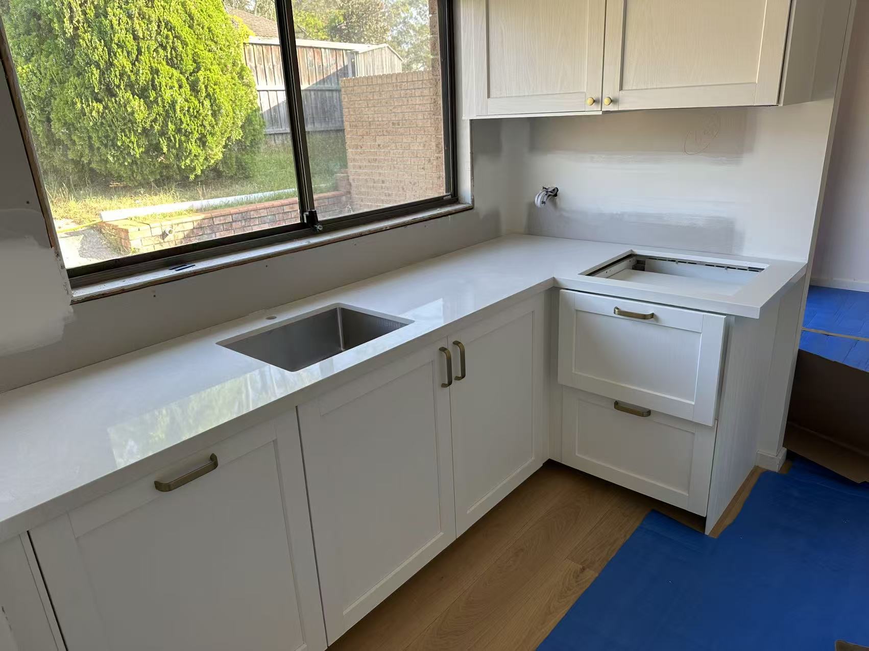 Stone benchtop installation Dandenong Melbourne VIC